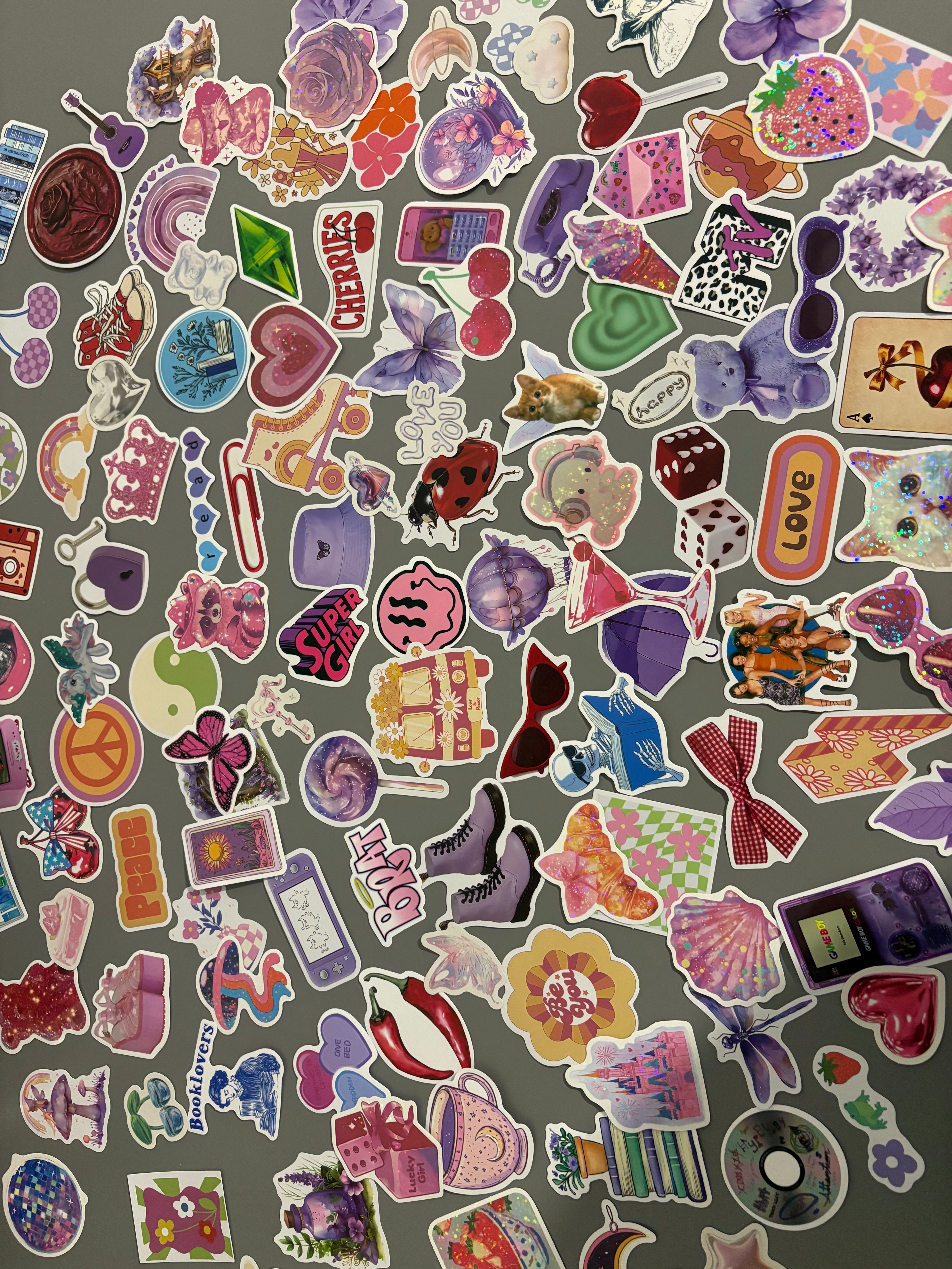 💌 XOXO GG — Lot de 20 stickers premium aléatoires
