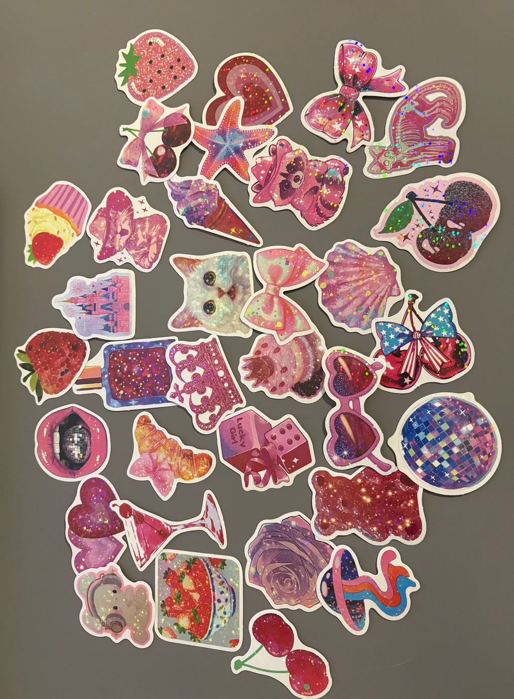 💌 XOXO GG — Lot de 20 stickers premium aléatoires