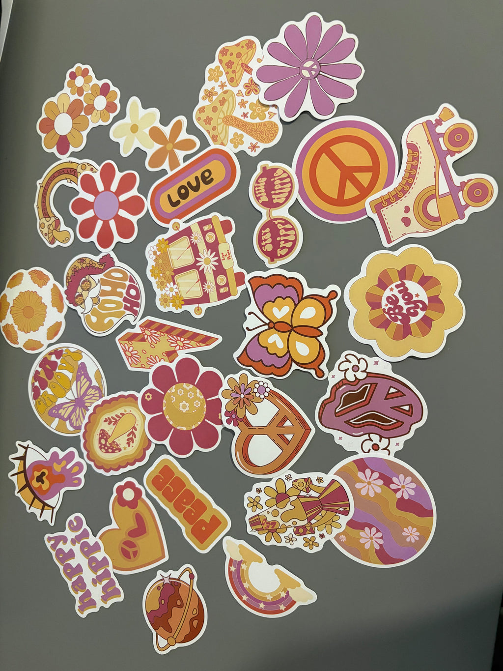 💌 XOXO GG — Lot de 20 stickers premium aléatoires