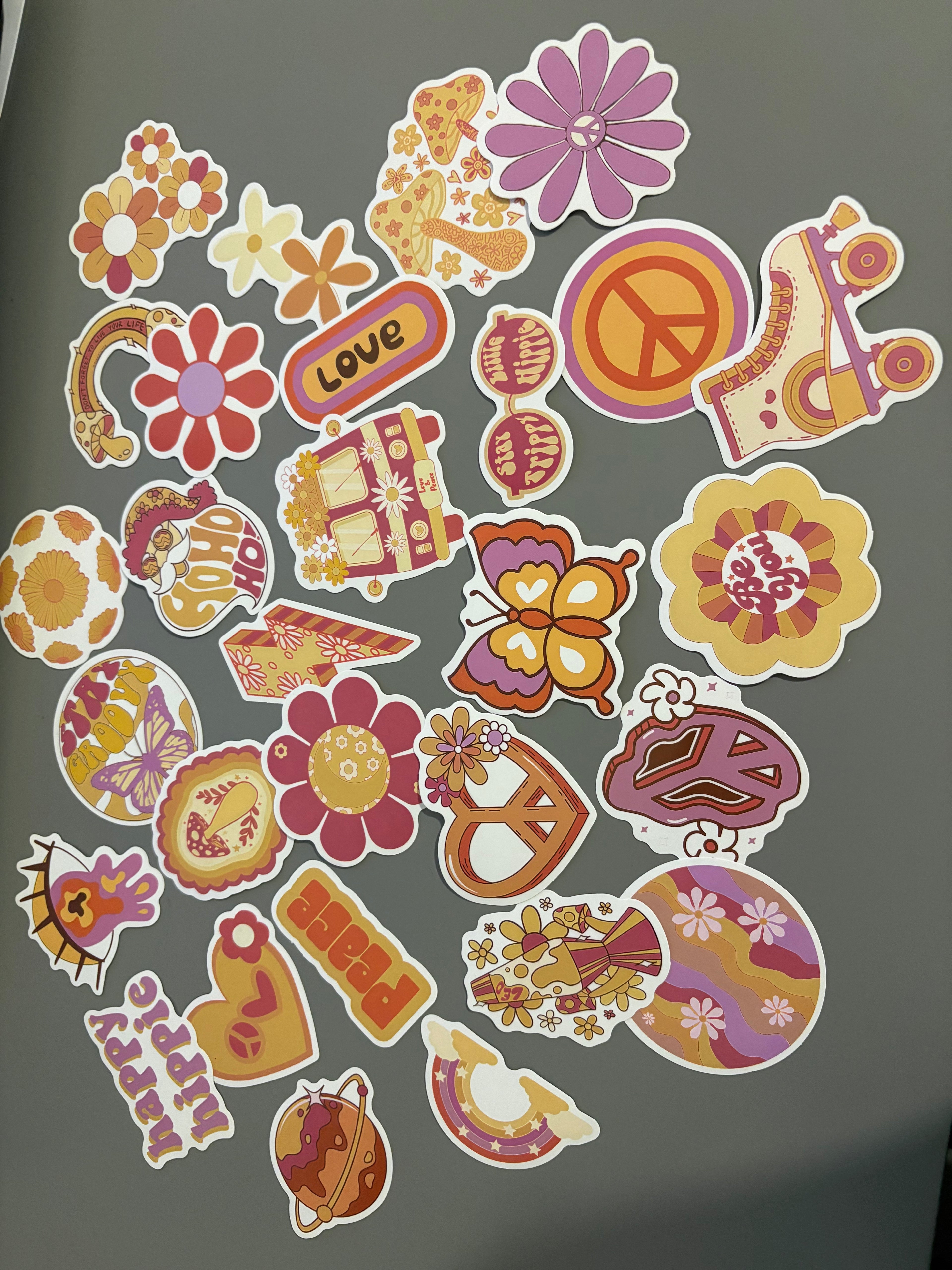 💌 XOXO GG — Lot de 20 stickers premium aléatoires