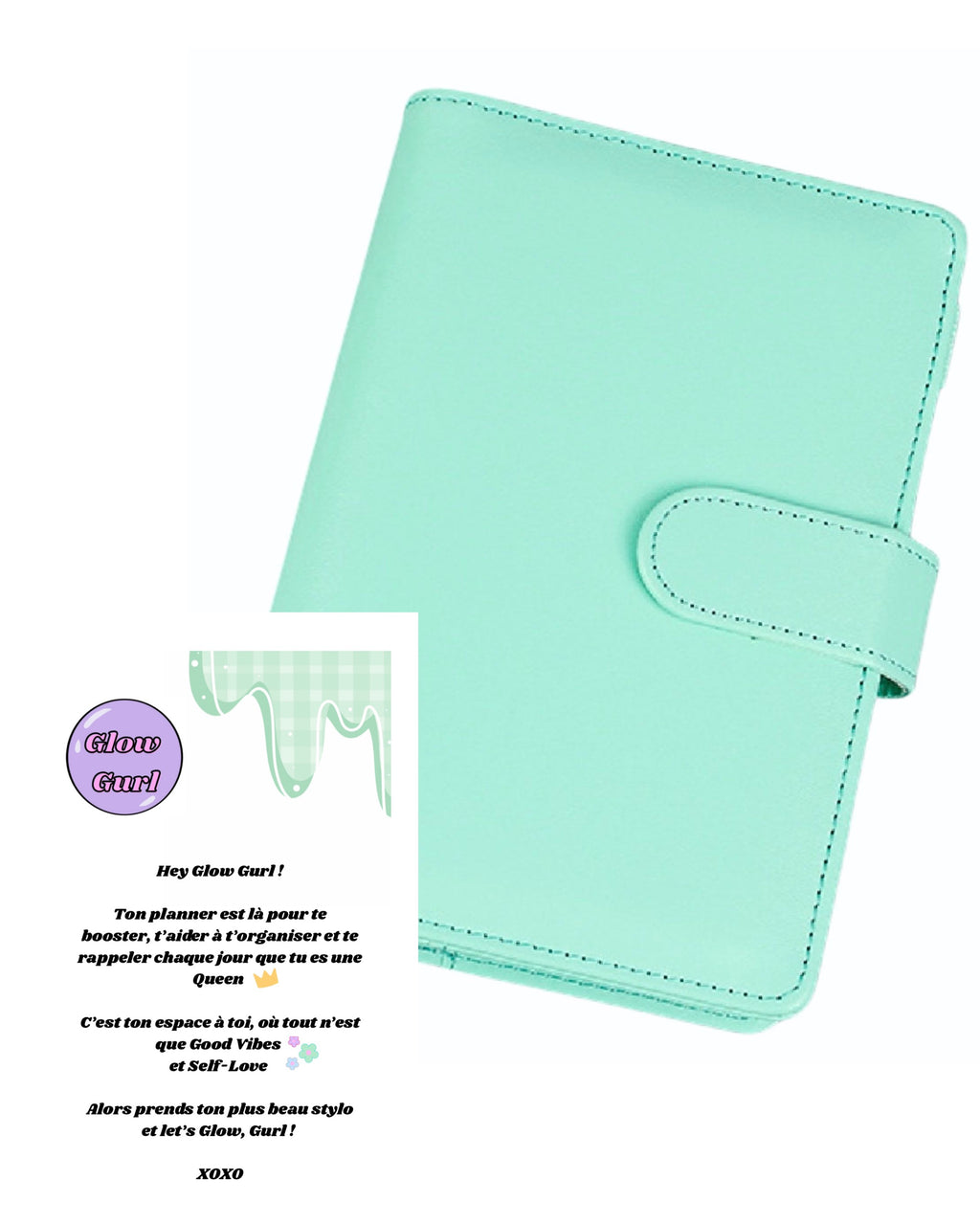 Édition GPL-1 - Planner Green Mint / Pages en Vert