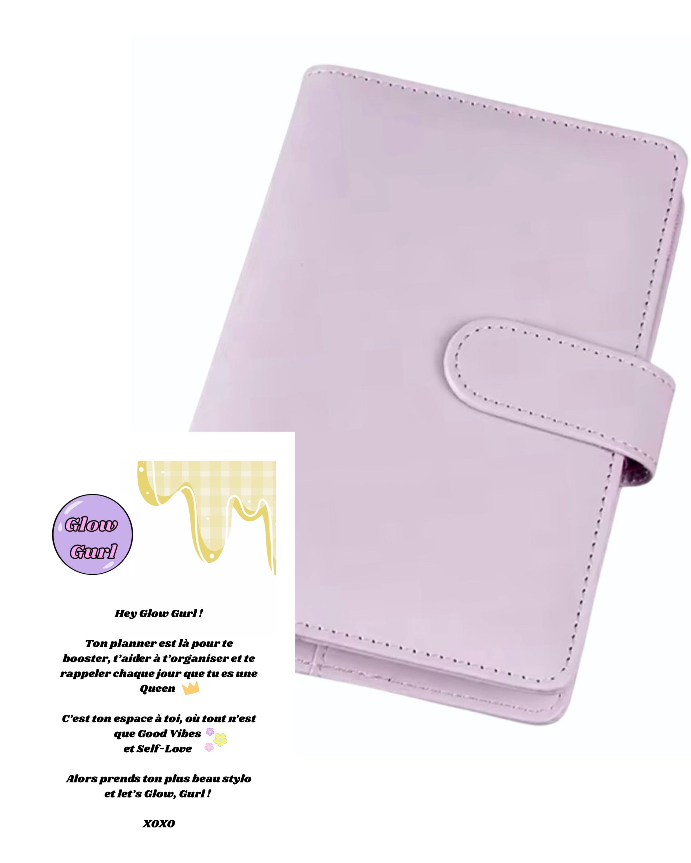 Édition GPL-1 - Planner Soft Purple / Pages en Jaune