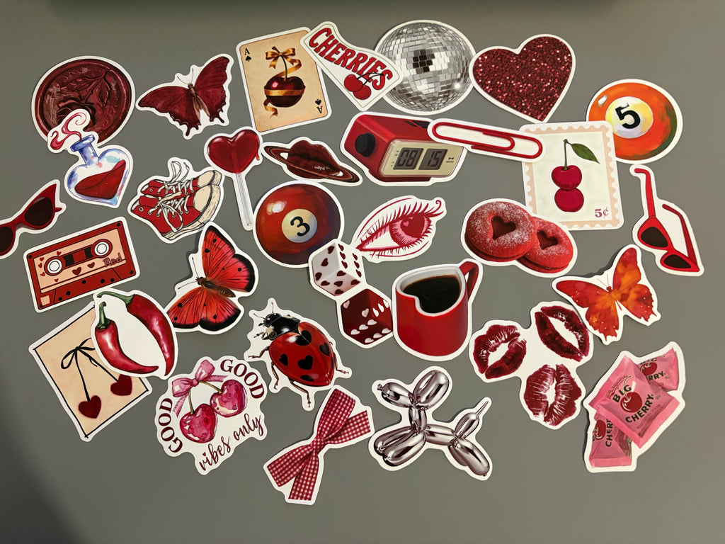 💌 XOXO GG — Lot de 20 stickers premium aléatoires