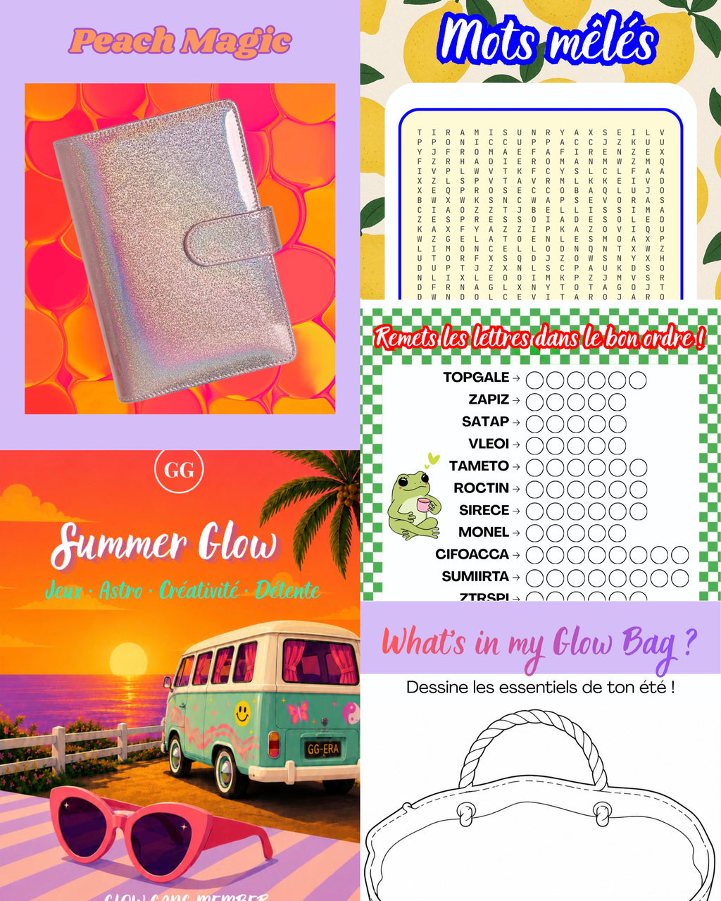 ☀️Box Summer Glow - Peach Magic 🍑