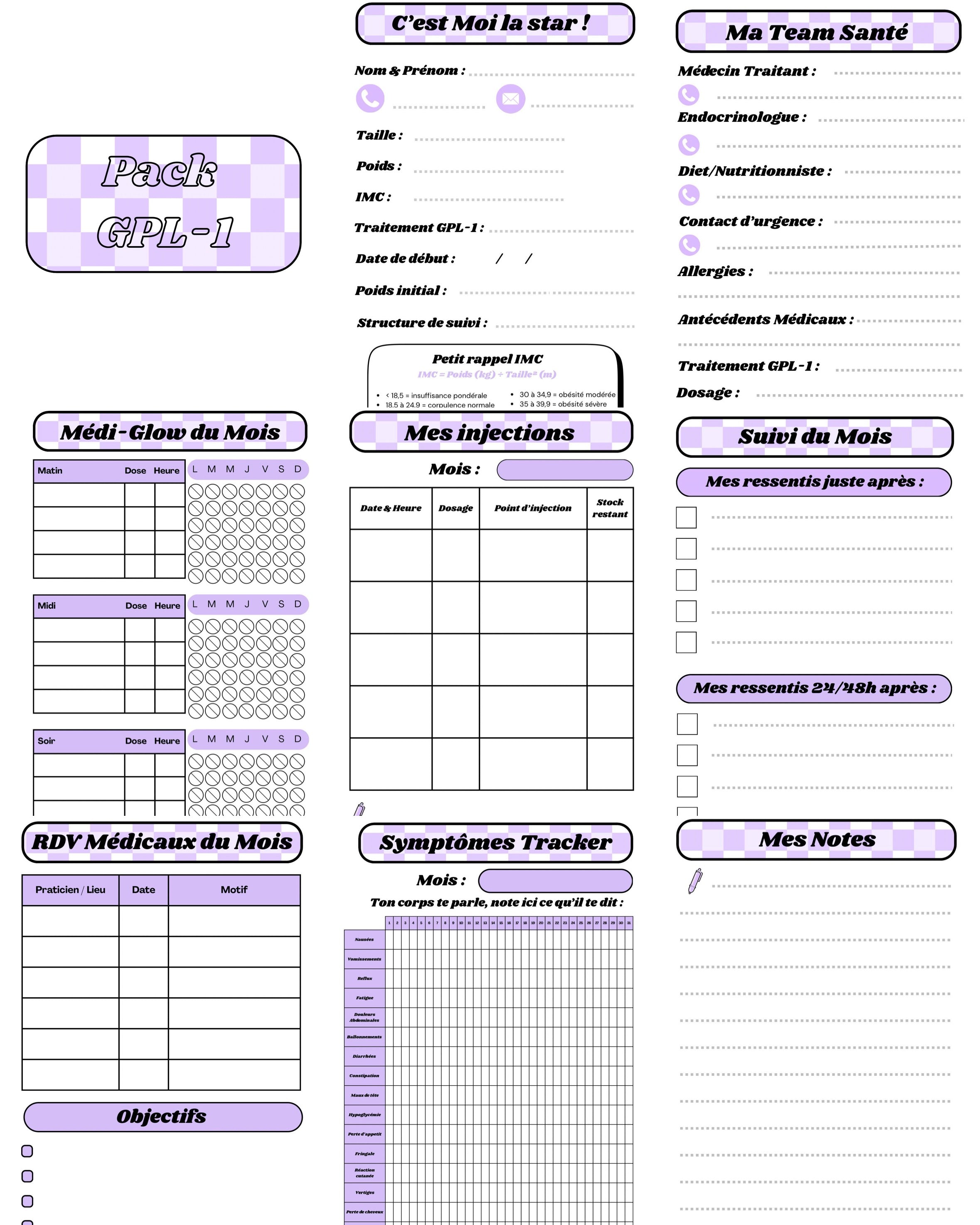 Pack GPL-1💛 - Violet