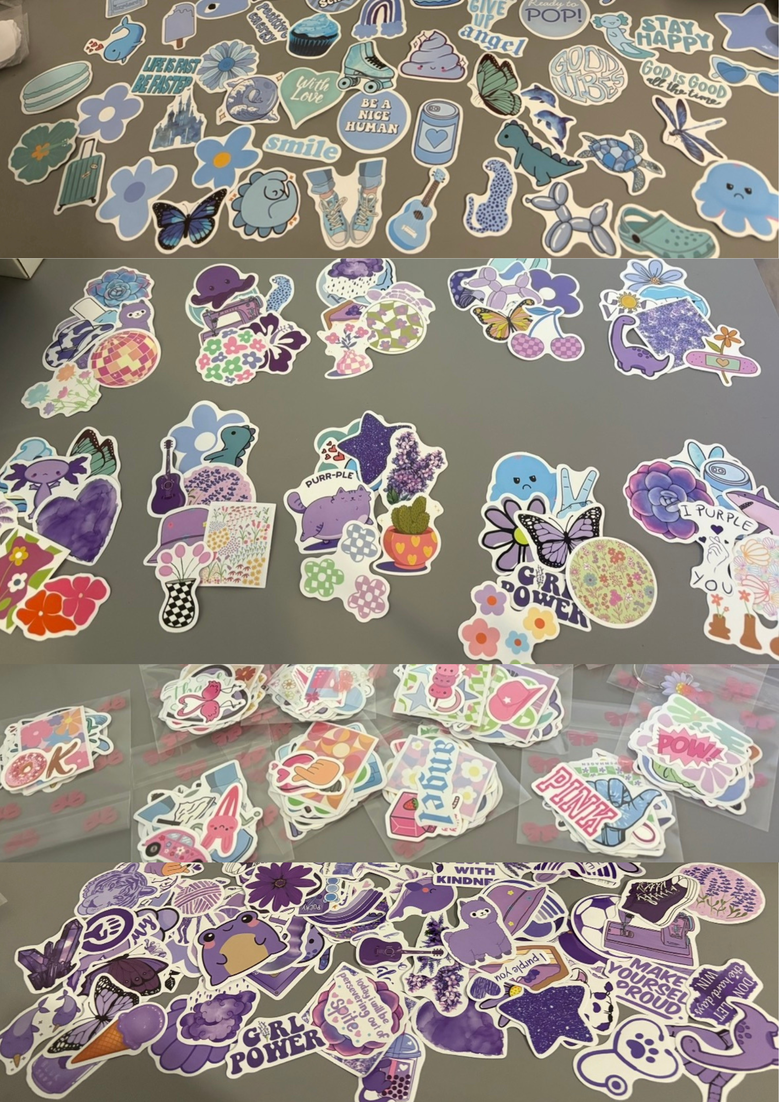 Lot de 12 Stickers aléatoires 🤩