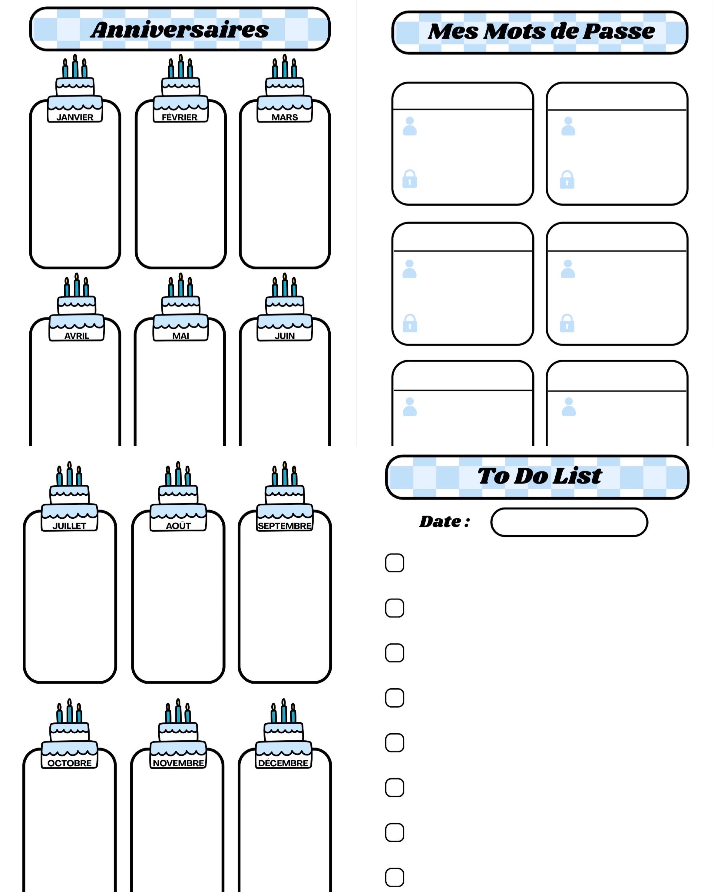 Pack Tête en l'Air 🤯 - Bleu