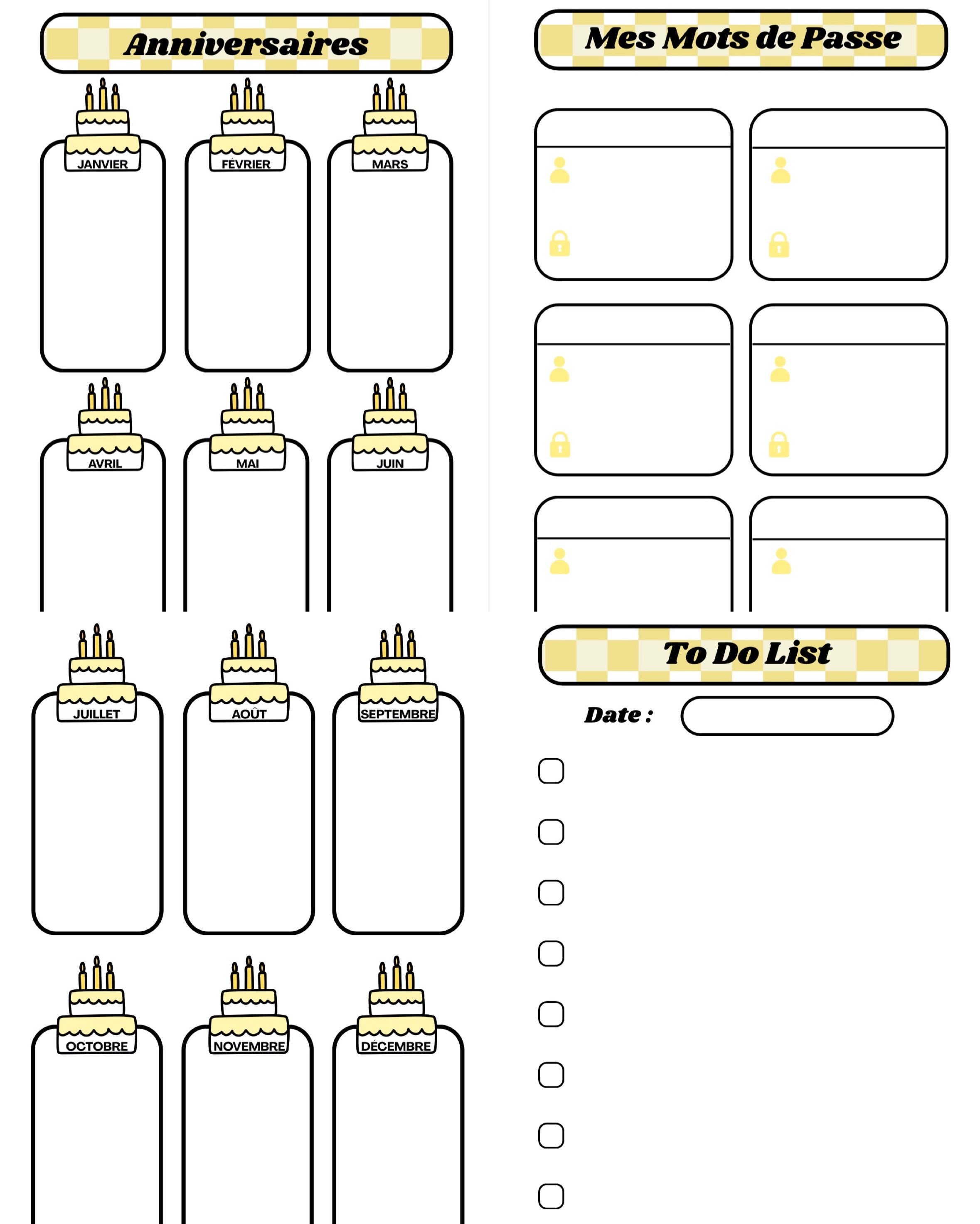 Pack Tête en l'Air 🤯 - Jaune