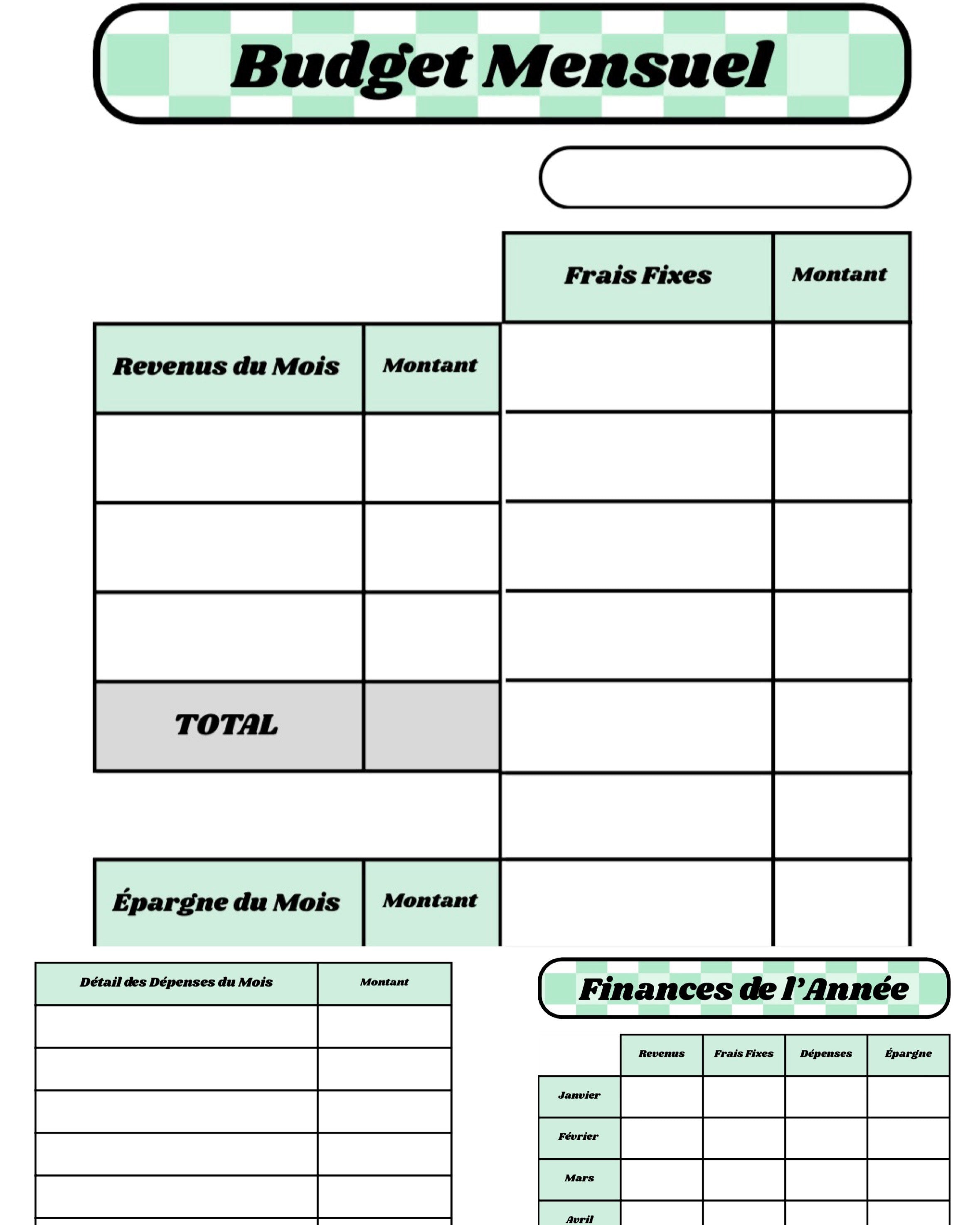 Pack Budget 💰- Vert